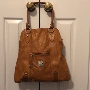 Italian leather Medici Firenze brown bag